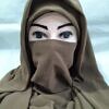 Niqab Ready to Wear - Brown
