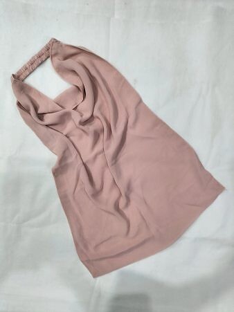 Elastic Half Niqab - Nude Pink Elastic Half Niqab - Nude Pink