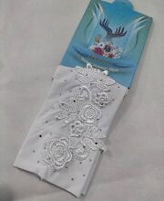 Floral Bunch Sleeves - White