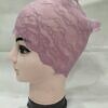 Lace Hijab Band - Mauve