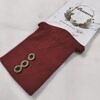Button Sleeves - Maroon