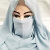 Niqab Ready to Wear - Maroon
