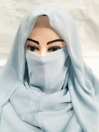 Niqab Ready to Wear - Maroon