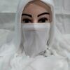 niqab ready to wear white 1