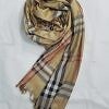 Checkered Viscose Scarf - Coffee