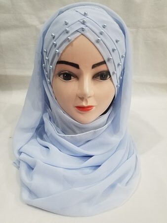 Chiffon Pearl Ready To Wear - Snow White