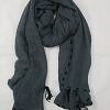 Crinkle Dori Scarf - Grey Crinkle Dori Scarf - Grey