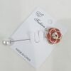 Fancy Hijab Pin - Red