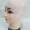 Lace Tie Back Bonnet Cap - Mint Green