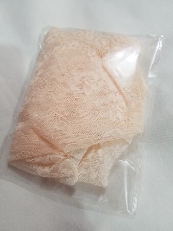 Lace Tie Back Bonnet Cap - Mint Green