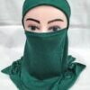 ninja underscarf with niqaab bottle green