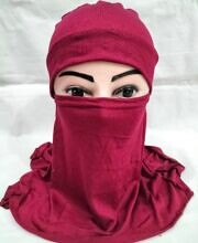 Ninja Underscarf with Niqaab - Maroon