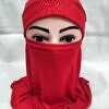 ninja underscarf with niqaab red
