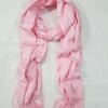 plain cashmere wool scarf baby pink