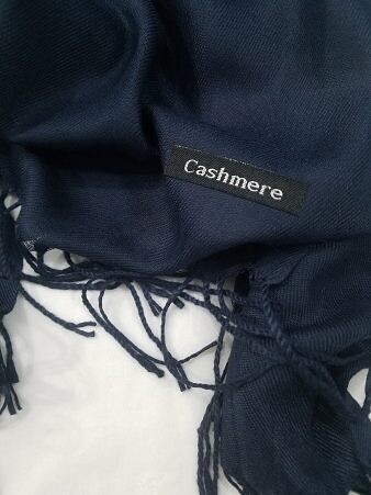 Plain Cashmere Wool Scarf - Cream Plain Cashmere Wool Scarf - Cream