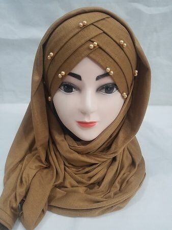 Turkish Pearl Criss Cross Ready to Wear - Deep Pink