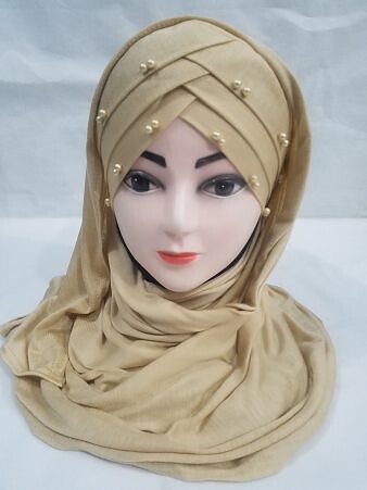 Turkish Pearl Criss Cross Ready to Wear - Deep Pink