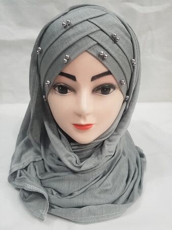 Turkish Pearl Criss Cross Ready to Wear - Deep Pink