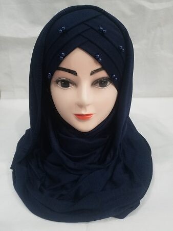 Turkish Pearl Criss Cross Ready to Wear - Deep Pink