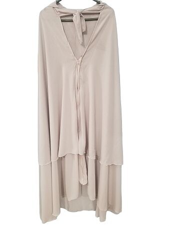 Zipper Hijab With Niqab - Baby Pink