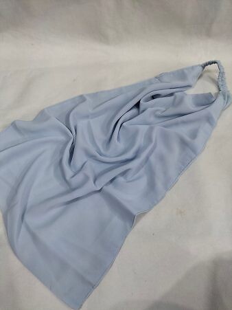 Elastic Half Niqab - Snow White