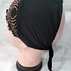 Embroidered Tie Back Bonnet - Design 2 Embroidered Tie Back Bonnet - Design 2
