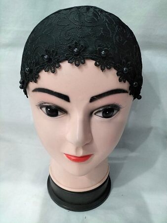 Embroidered Tie Back Bonnet - Design 4 Embroidered Tie Back Bonnet - Design 4