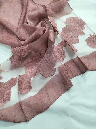Organza Scarf - Dirty Pink Organza Scarf - Dirty Pink