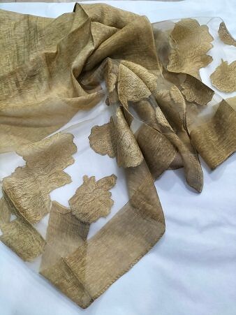 Organza Scarf - Mustard Organza Scarf - Mustard