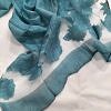 Organza Scarf - Teal Blue Organza Scarf - Teal Blue
