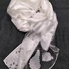 Organza Scarf - White Organza Scarf - White