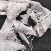 Organza Scarf - White Organza Scarf - White