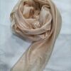 plain organza scarf fawn