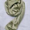 satin silk scarf olive green