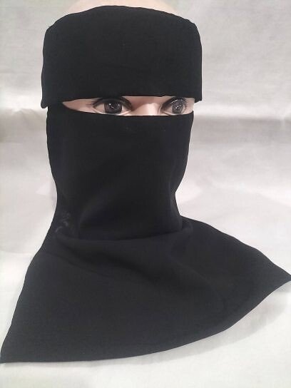 Saudi Niqab - Black