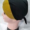 Shimmer Criss Cross Tie Back Bonnet - Golden Shimmer Criss Cross Tie Back Bonnet - Golden