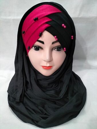 Turkish Two Tone Ready to Wear - Deep Pink
