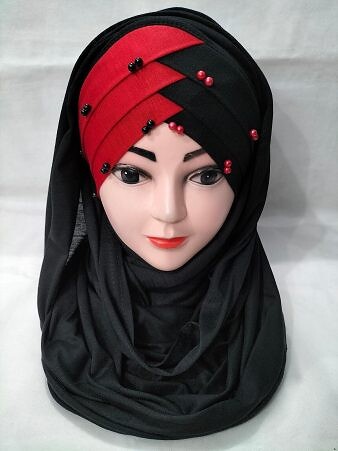 Turkish Two Tone Ready to Wear - Red Turkish Two Tone Ready to Wear - Red