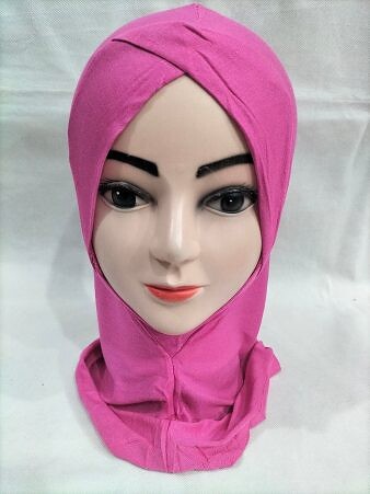 Cross Over Ninja Underscarf - Hot Pink