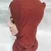 Cross Over Ninja Underscarf - Rust Brown