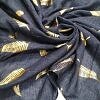 Fancy Lawn Scarf - Black Fancy Lawn Scarf - Black