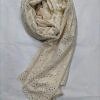 Fancy Lawn Scarf - Cream Fancy Lawn Scarf - Cream