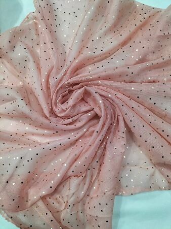 Fancy Lawn Scarf - Tea Pink Fancy Lawn Scarf - Tea Pink