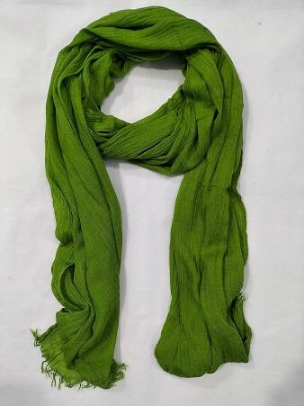 Maxi Crimp Hijab - Green Maxi Crimp Hijab - Green