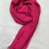 Plain Lawn Scarf - Deep Pink Plain Lawn Scarf - Deep Pink