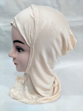 Plain Ninja Underscarf - Cream