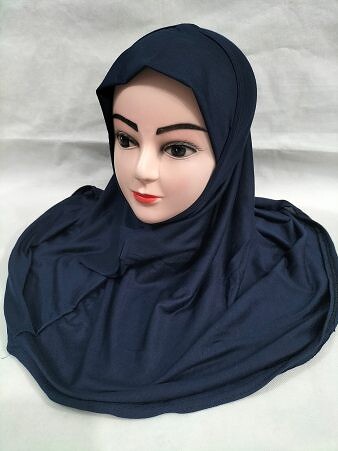 Plain Ready to Wear Makna for Kids (5-10) - Navy Blue Plain Ready to Wear Makna for Kids (5-10) - Navy Blue