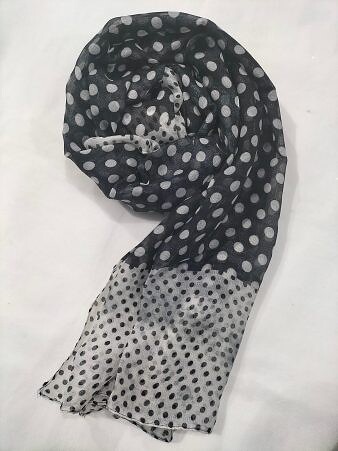 Viscose Glitter Hijab - Black Viscose Glitter Hijab - Black