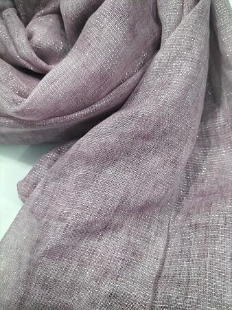 Viscose Glitter Hijab - Purple Viscose Glitter Hijab - Purple