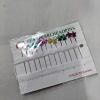 Large-Sized Straight Pins - Multi-Colored Stars